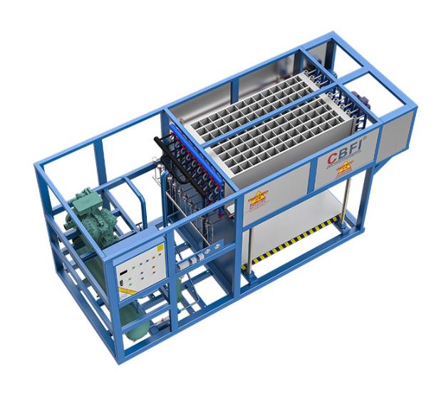 大型制冰機(jī)設(shè)計為每天生產(chǎn)1噸（1000公斤）冰